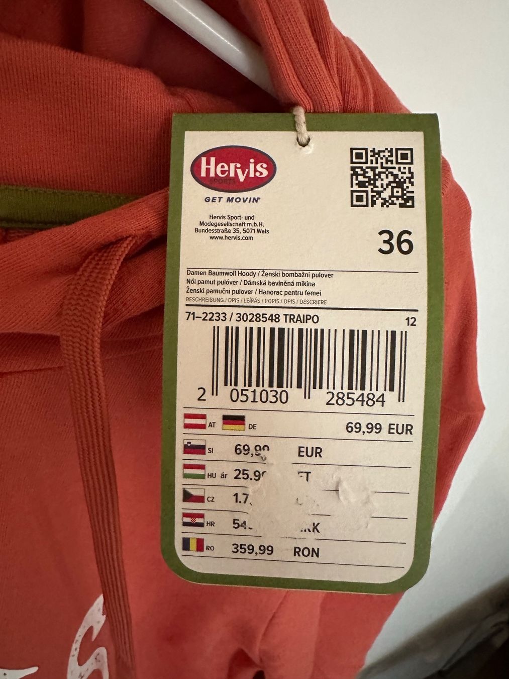 Pullover & Sweatshirts: Pullover Hoodie Neu Gr 36 Kilimanjaro – Neu und originalverpackt aus Maienfeld von griti666 1