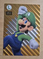 LUIGI LIMITED EDITION LE2 SUPER MARIO IT'S-A ME MARIO PANINI