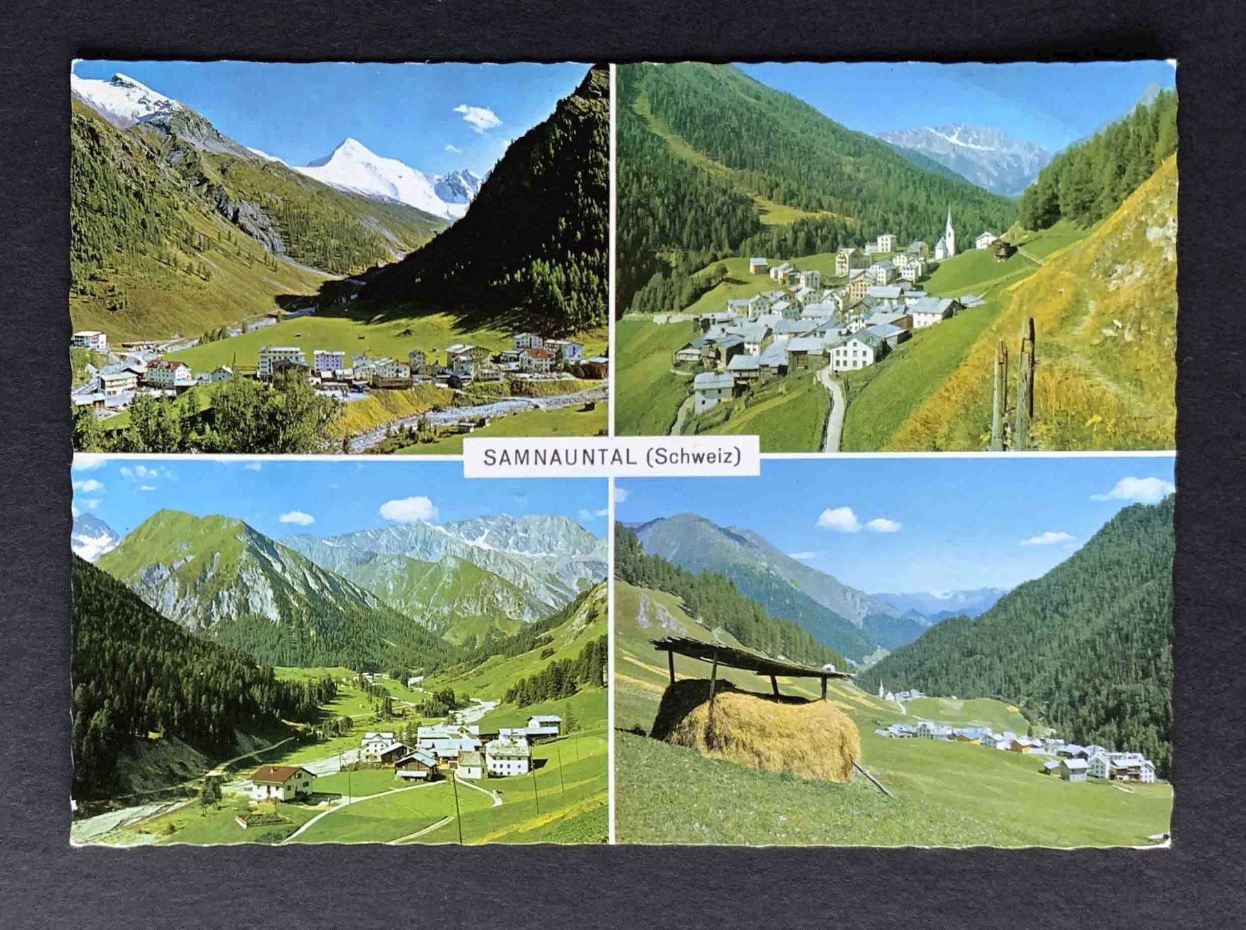Cartoline postali: AK Samnauntal Schweiz – Usato da Goldau venduto da artelier1