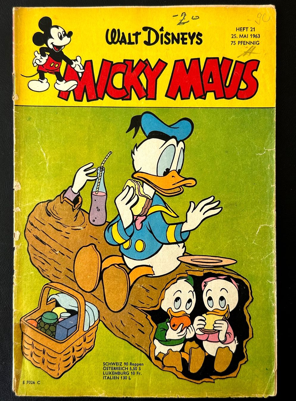Fumetti: Mickey Maus Nr. 21 1963 – Usato da Seltisberg venduto da quadartswiss
