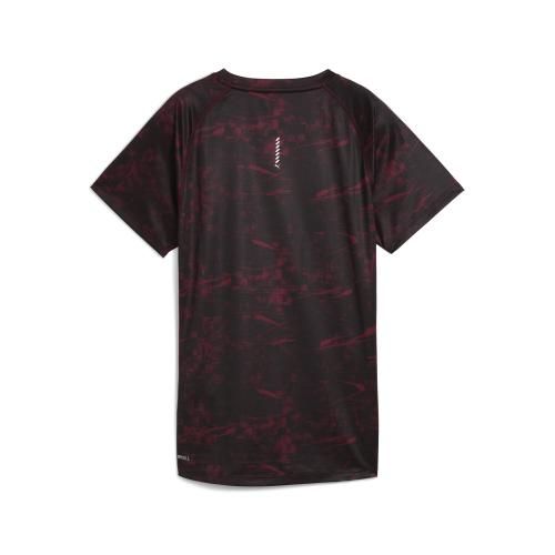 Puma T-shirt: Puma W Run Velocity AOP Tee - ruby shimmer (Grösse: L) – Nuovo e nell'imballaggio originale da St. Gallen venduto da sportglobe 1
