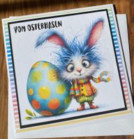Osterkarte, frohe Ostern, Geschenkkarte