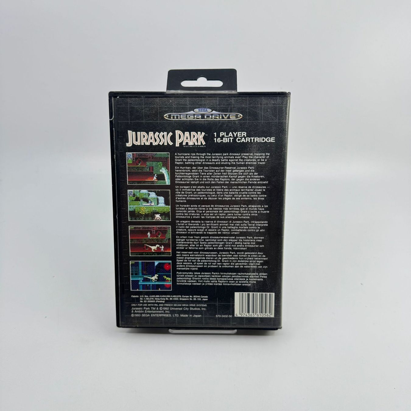 Giochi: Jurassic Park (Sega Mega Drive) – Usato da Herisau venduto da Seyashop1 2