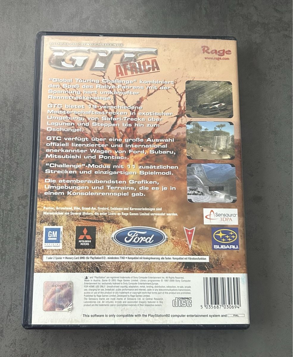 Spiele: GTC Africa PS2 Game – Gebraucht aus ulisbach von efbtr 2