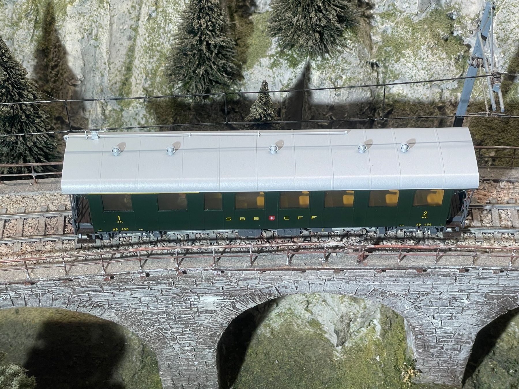 HRF Modellini di ferrovie: HRF, Brünig AB 456 – Nuovo (secondo la descrizione) da Krummenau venduto da ferrotech 7