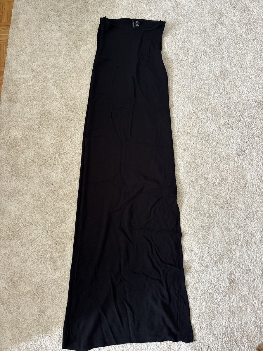 Mango Kleider: Maxi Kleid schwarz ärmellos Grösse S Mango – Gebraucht aus Basel von mic_5258 3