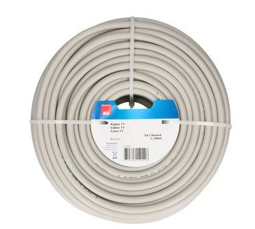 Kabel: TT-Kabel / CH-N1VV-U5G1.5 50m grau – Neu und originalverpackt aus Kägiswil von nick333 1