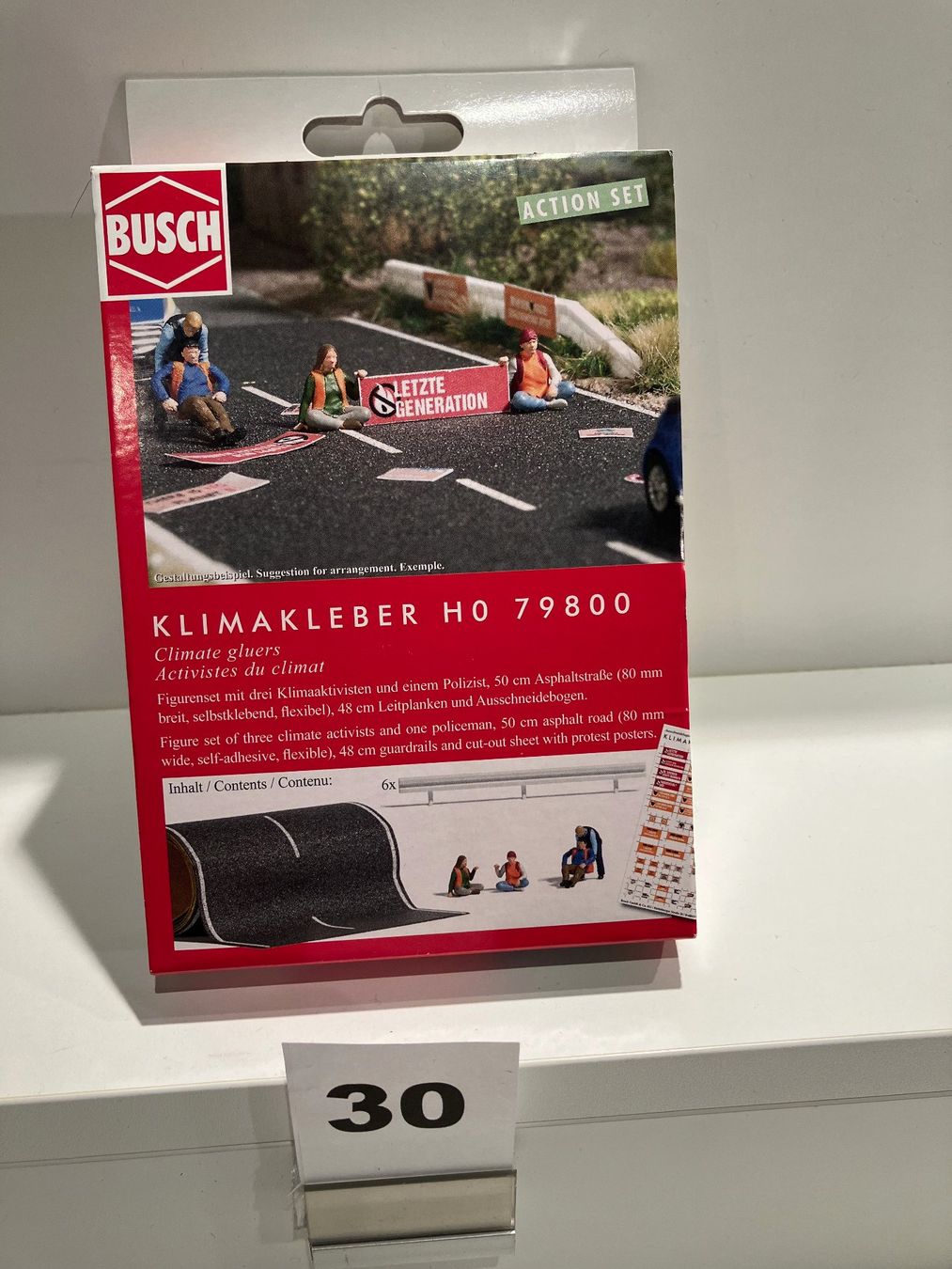 Busch Modellini di ferrovie: busch 79800H0 "Klimakleber" – Nuovo e nell'imballaggio originale da solothurn venduto da Lrz74