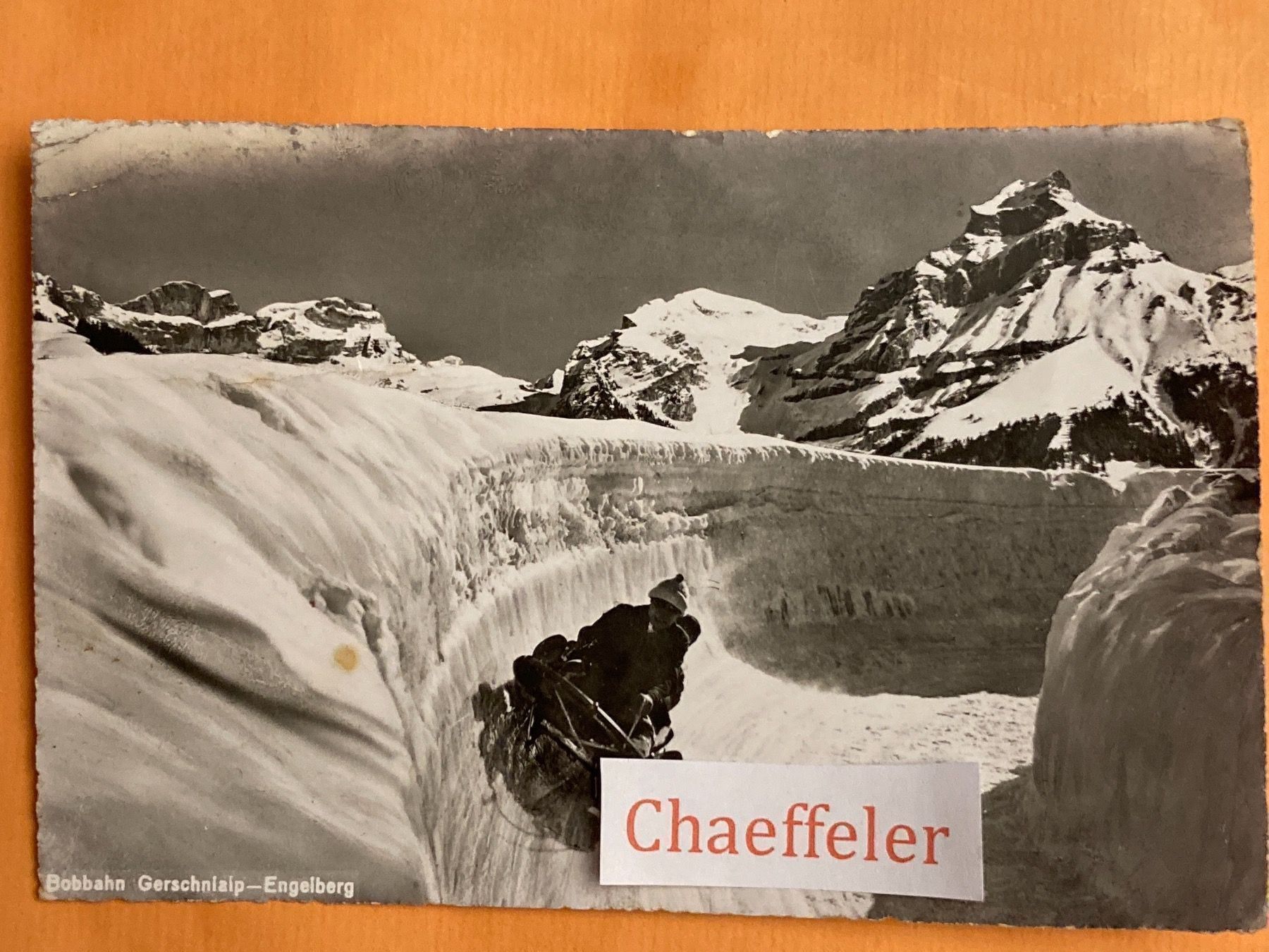 Cartes postales: 1957 Bobbahn Gerschnialp - Engelberg – D'occasion à Zürich par Chaeffeler