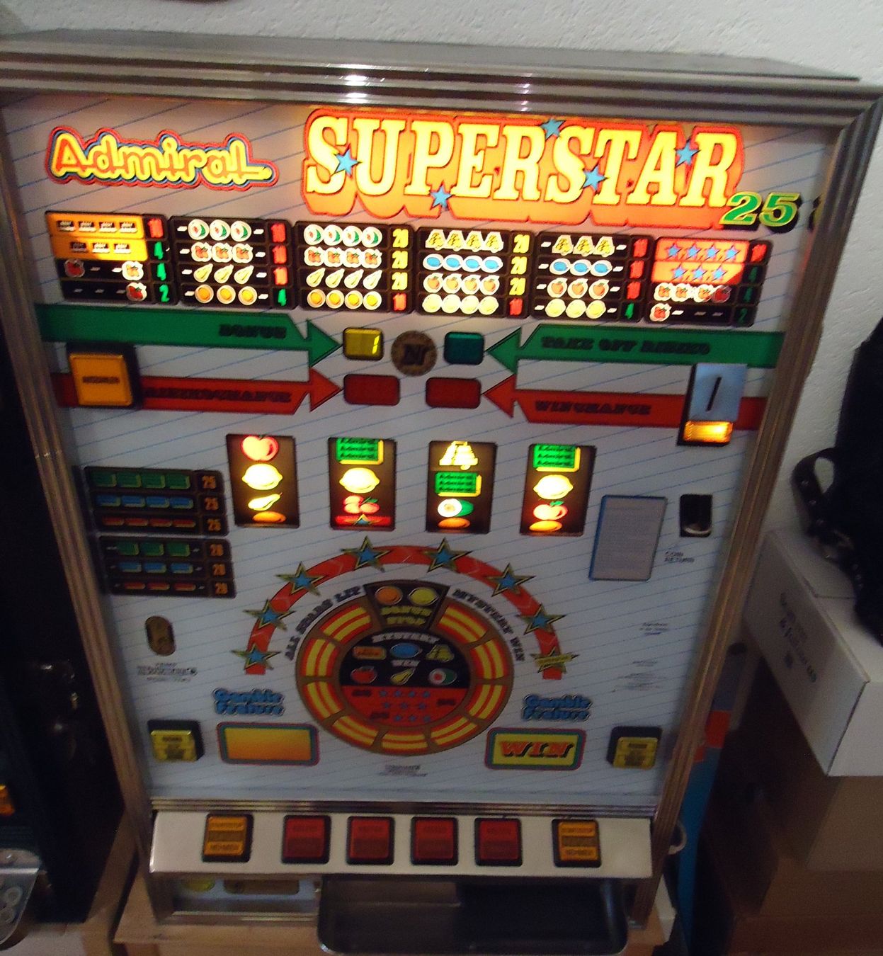 Slot Machine: Admiral Superstar 25 – Usato da Stettlen venduto da wrann