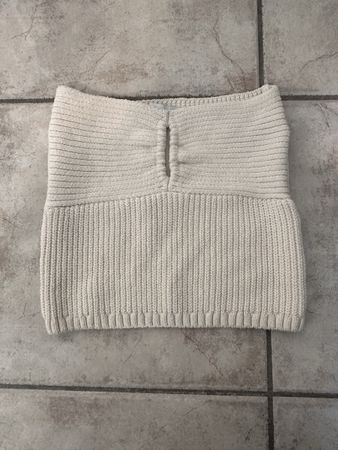 Zara strick bandeau-top
