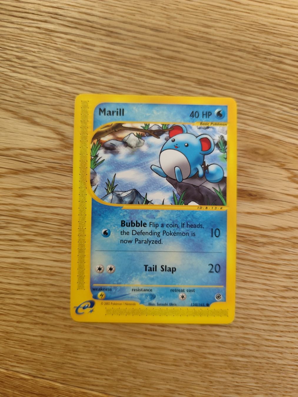 Pokémon Carte collezionabili: Pokemon Marill E-Reader Expedition non holo vintage – Usato da Winterthur venduto da SMOKY062