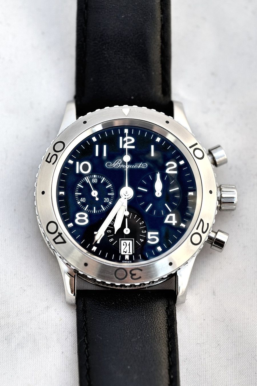 Breguet Orologi: Breguet Type XX Transatlantique, Ref. 3820 – Usato da Oberlunkhofen venduto da Redwood
