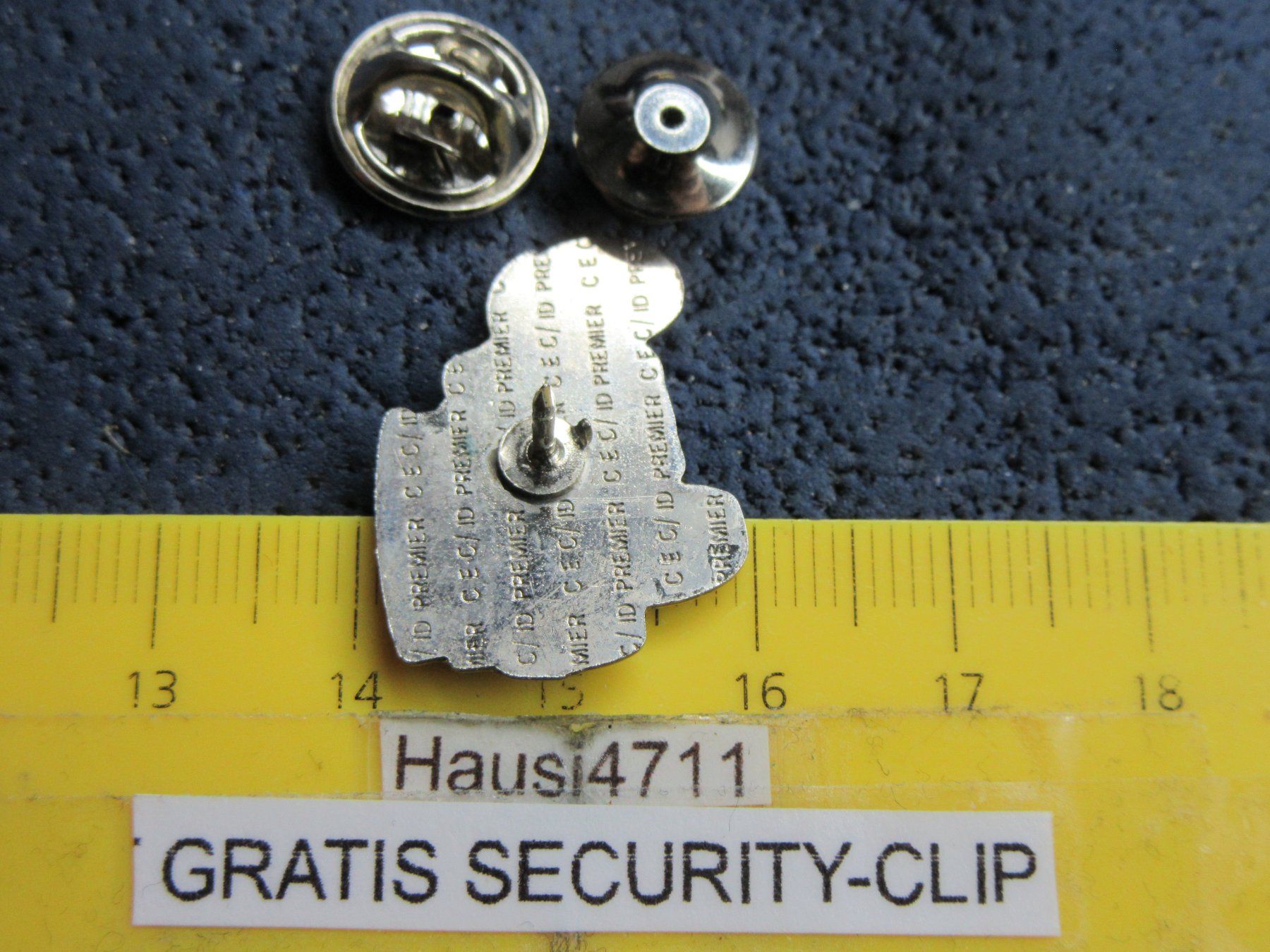 Placchette & Badge: JENSEN AUTO OLFTIMER PIN GLASIERT MIT SECURITY-CLIP KLEIN – Usato da Ettingen venduto da Hausi4711 2