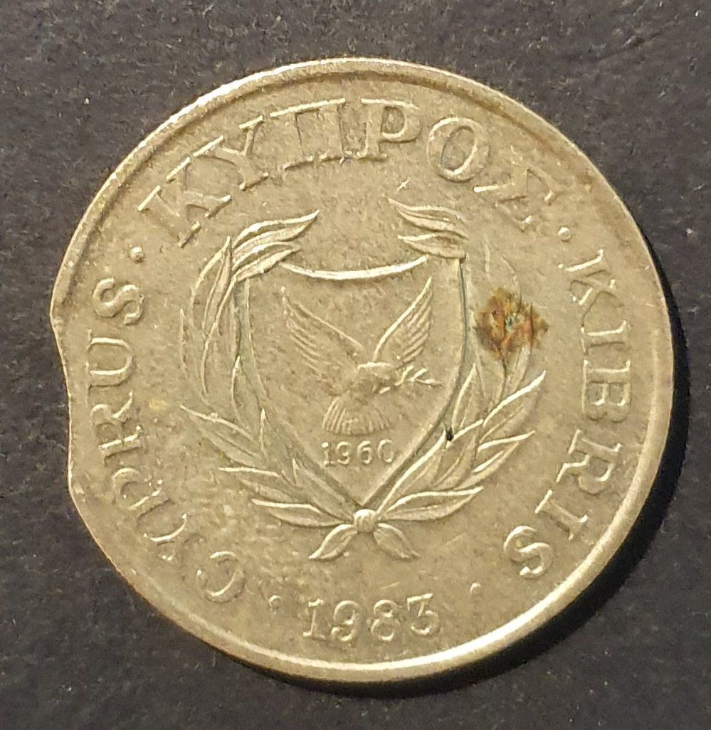 Tutti le monete: 20 Cents 1983 Zypern Zainende – Usato da Egerkingen venduto da Acc1 1