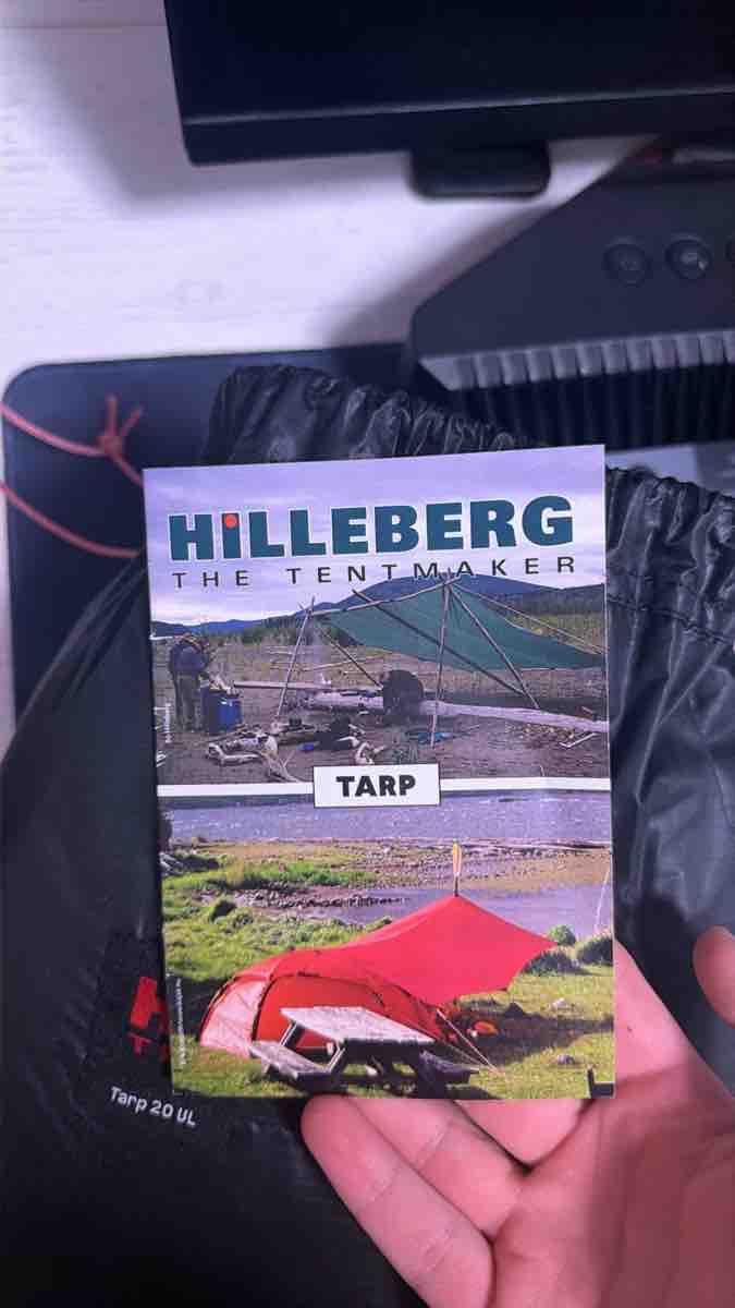 Hilleberg Zelte: Hilleberg Tarp 20 UL gebraucht – Gebraucht aus Seltisberg von sor_dt72