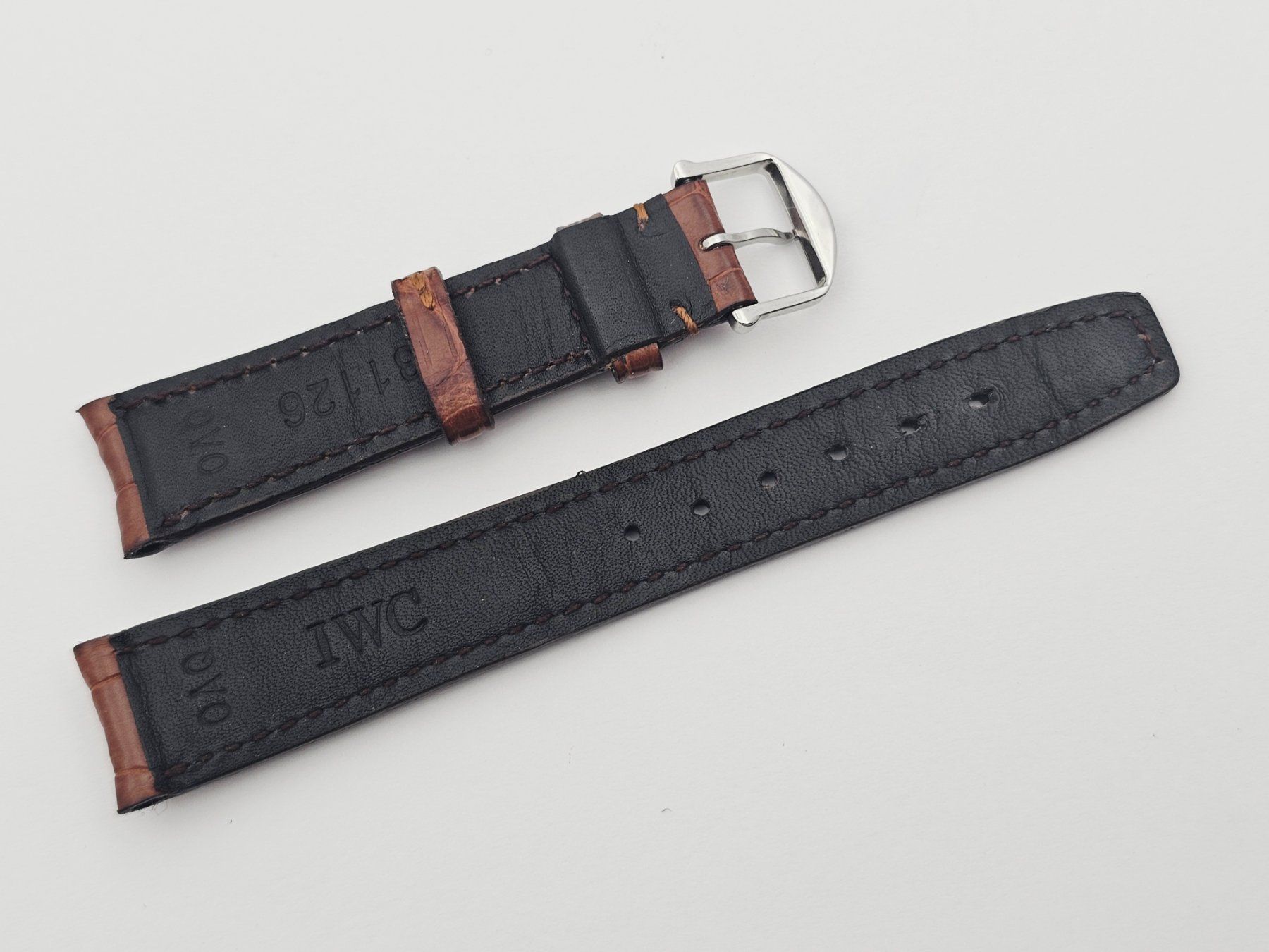 IWC Armbänder & -reifen: IWC Uhrenarmband, 16mm Lederband – Gebraucht aus Bassersdorf von AnkerWatch 1