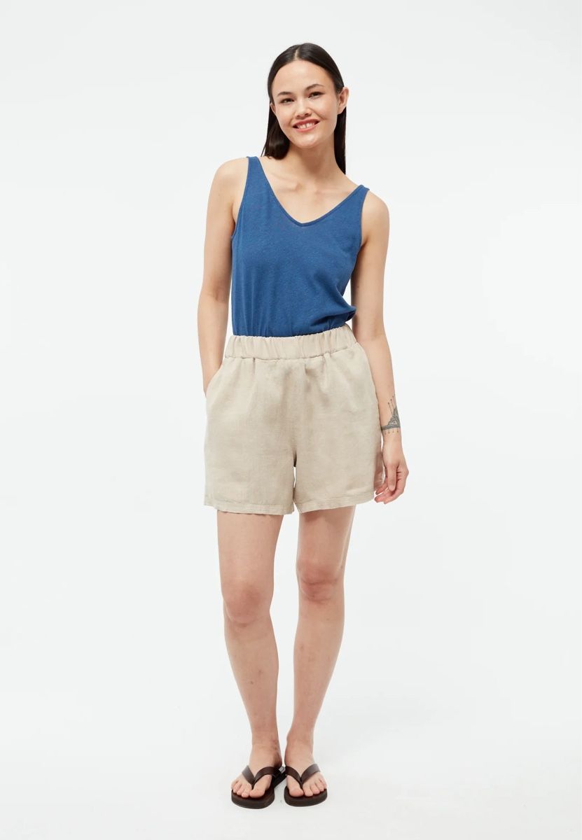 Pantalons: Givn Berlin Leinen Shorts, Beige – D'occasion à Luzern par Soeuv 4