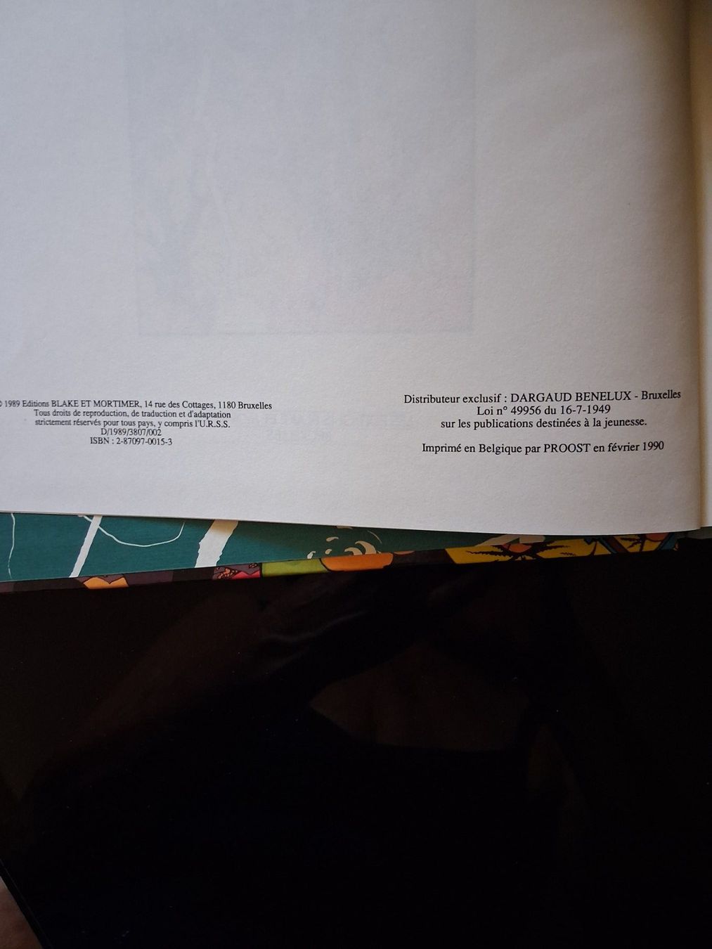Fumetti: Blake et Mortimer SOS Météores Edgar P. Jacobs 1990 – Usato da Cartigny venduto da pgc_fk9s 2