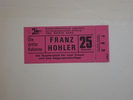 Franz Hohler - Die dritte Kolonne