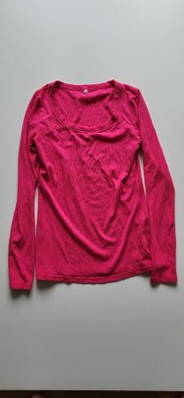 Pinkes Longsleeve Shirt, Grösse S