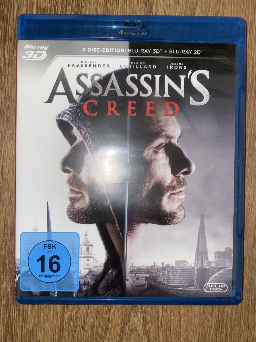 Tutti i DVDs: Assassin's Creed Blu-ray 3D - – Usato da Rüschlikon venduto da Granulat204