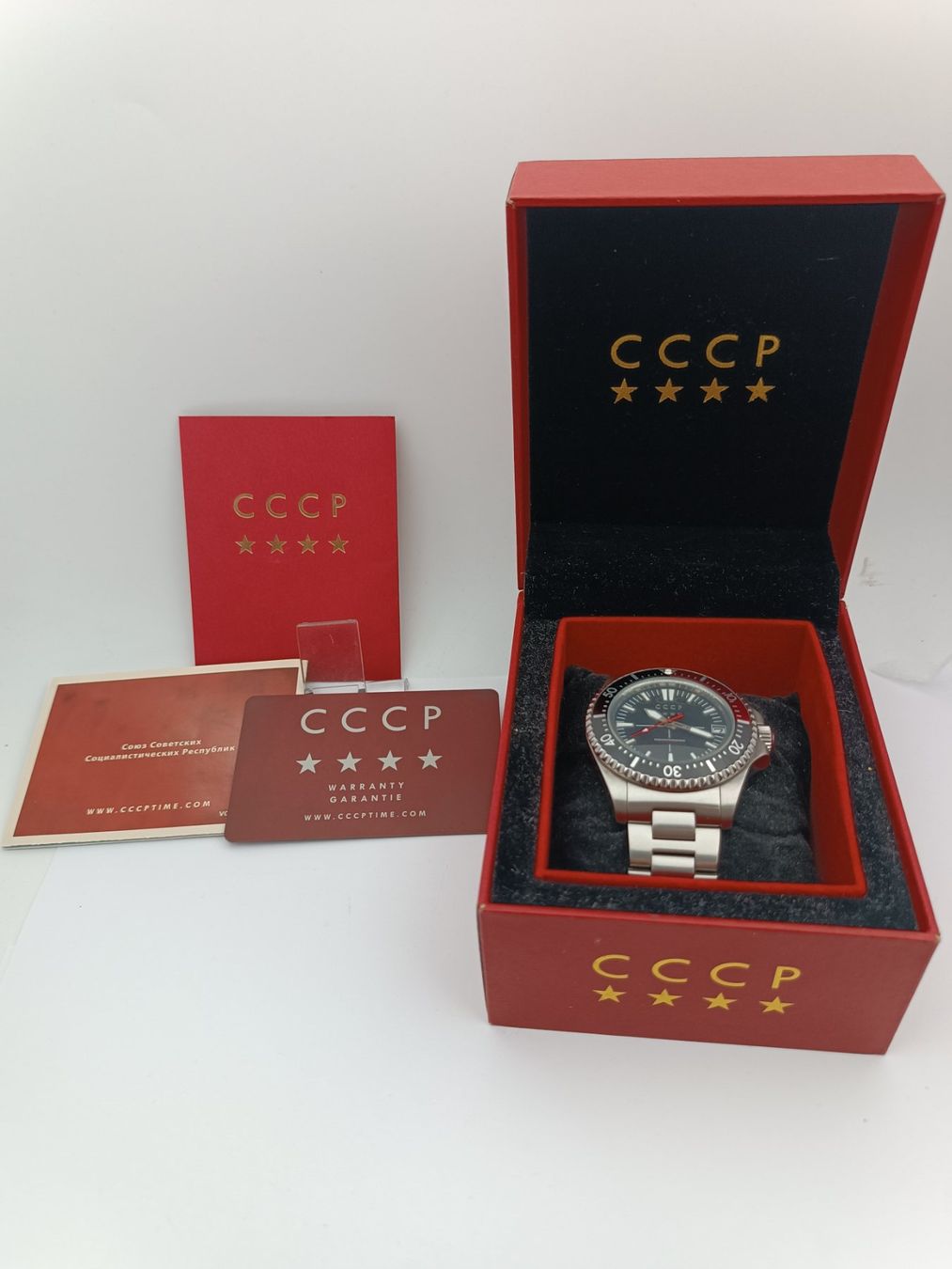 CCCP Montres: CCCP Armbanduhr Automatic Box und Papier – D'occasion à Brüttisellen par Alphawatch 6