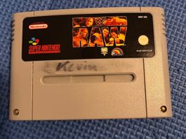WWF Raw SNES Modul / Cartridge (SNSP-006)