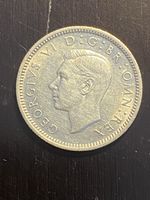 Royaume-Uni, 6 Pence 1945 Argent