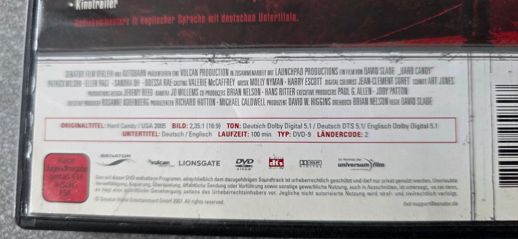 Alle DVDs: DVD Hard Candy – Gebraucht aus Oetwil am See von fineli2 1