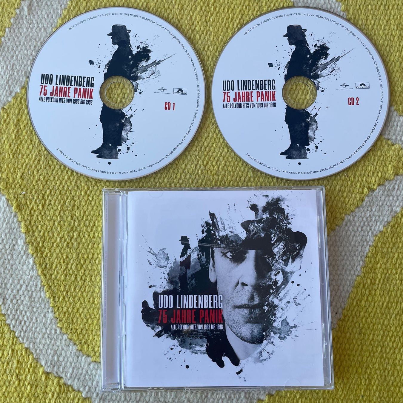 CD: UDO LINDENBERG-2CD 75 JAHRE PANIK 1983-1998 – Usato da Rorschacherberg venduto da CD-Roli