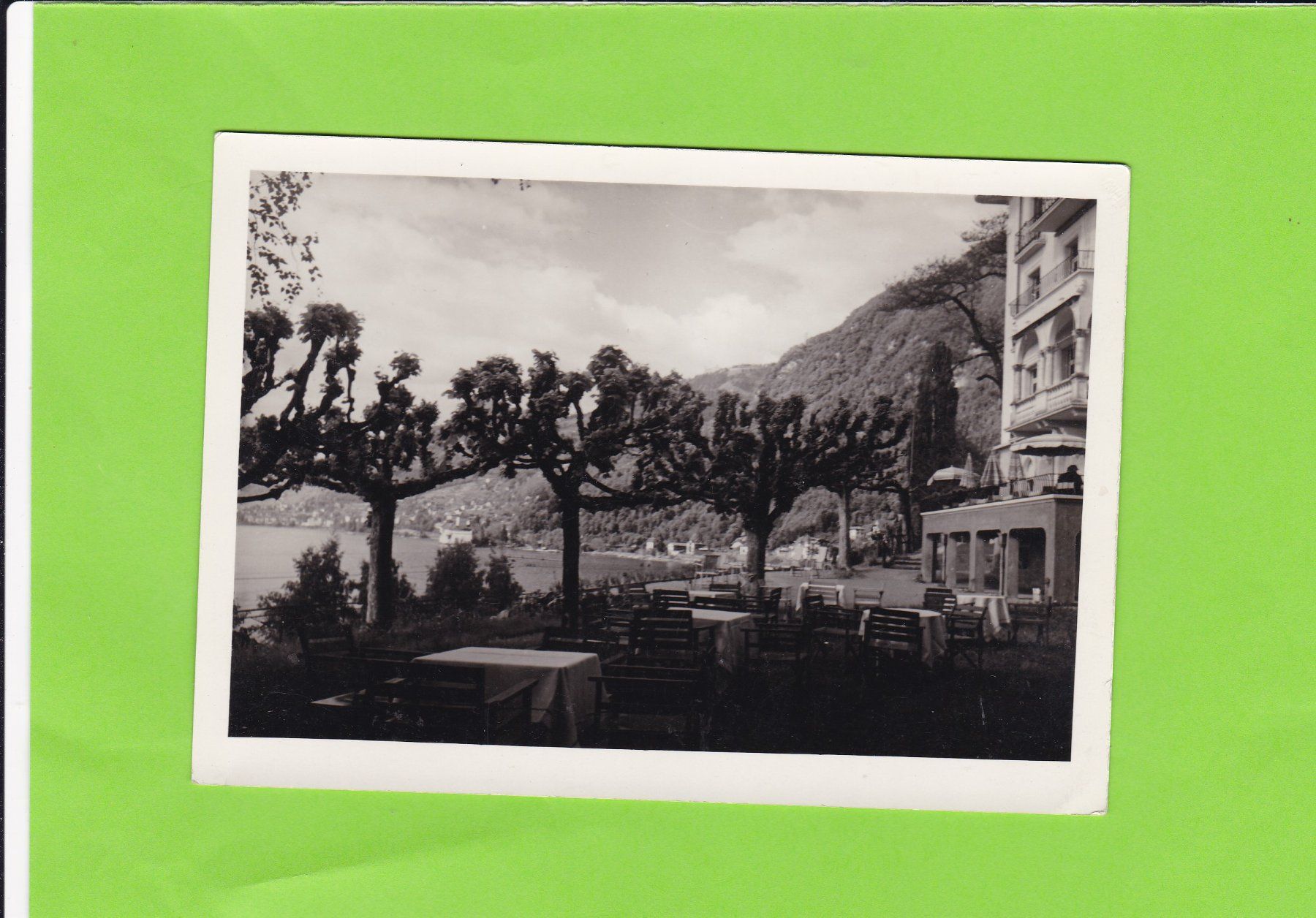 Cartoline postali: Hotel Terrasse--Wo? – Usato da St. Peterzell venduto da neckertal