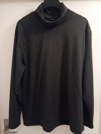LIVERGY HERREN ROLLKRAGENPULLOVER HERBST ANTHRAZIT GR XXL