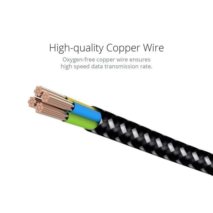 Altro: 2m 2A USB an USB-C / Typ-C Nylon-Weave-S – Nuovo e nell'imballaggio originale da Aesch BL venduto da Elektronik_Laden 5