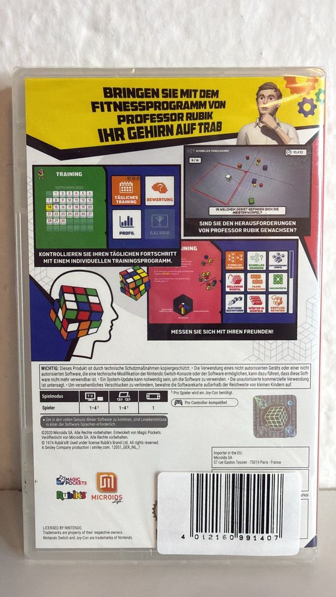 Nintendo Giochi: Professor Rubik's Brain Trainer Nintendo Switch - BRAND NEW! – Nuovo e nell'imballaggio originale da Ehrendingen venduto da bubulence 1