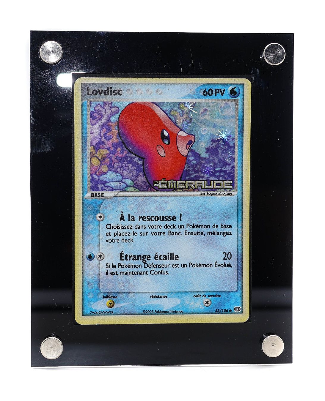 Pokémon Carte collezionabili: Lovdisc (EM 53) Reverse - Pokémon TCG - EX - FR – Usato da Paudex venduto da dindeboy 1