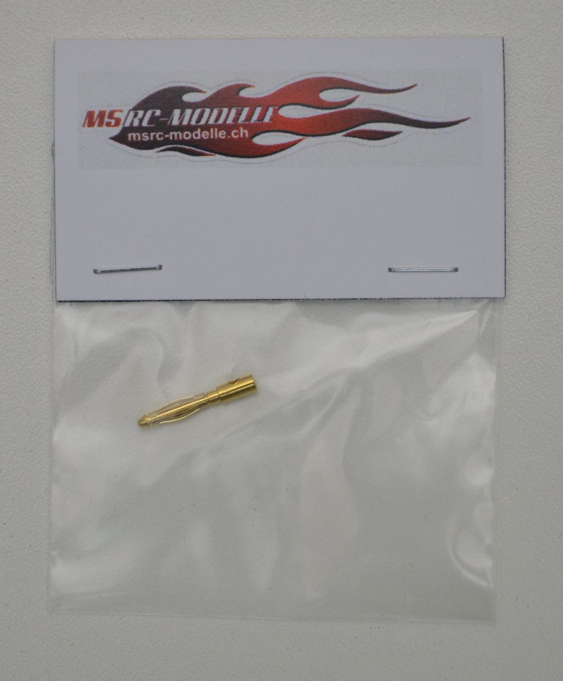 Modellismo RC: Goldstecker 2mm Stecker 1Stk. – Nuovo e nell'imballaggio originale da Rüti ZH venduto da MSRC_Modelle