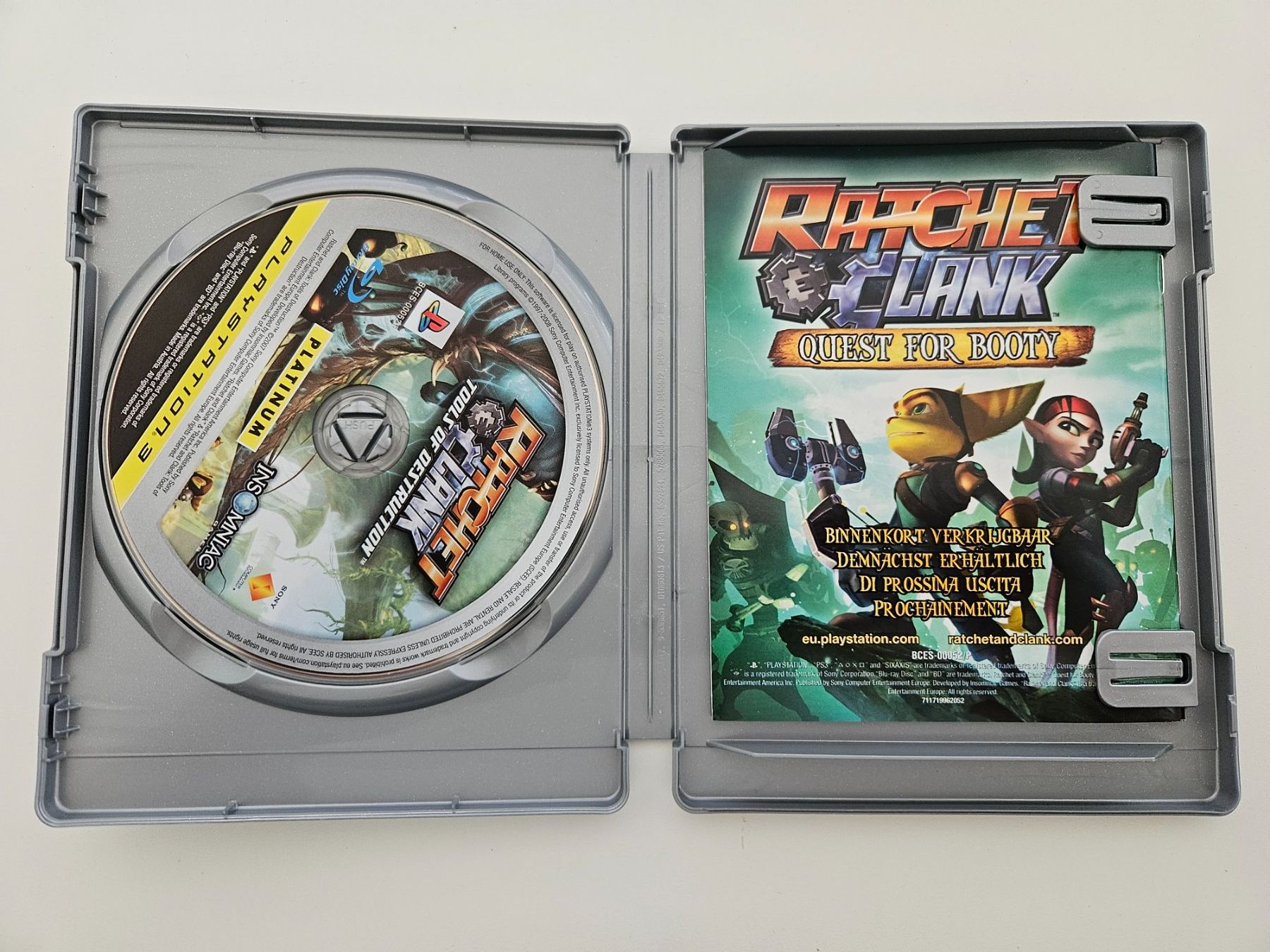 Giochi: PS3 Platinum - Ratchet & Clank Tools of Destruction – Nuovo (secondo la descrizione) da Opfikon venduto da Doronadan 1