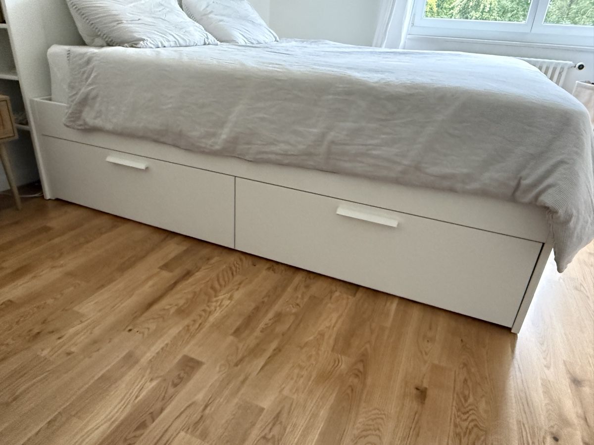 Ikea Betten: Malm Ikea 1,80m breit – Gebraucht aus Luzern von AlinaPa 1