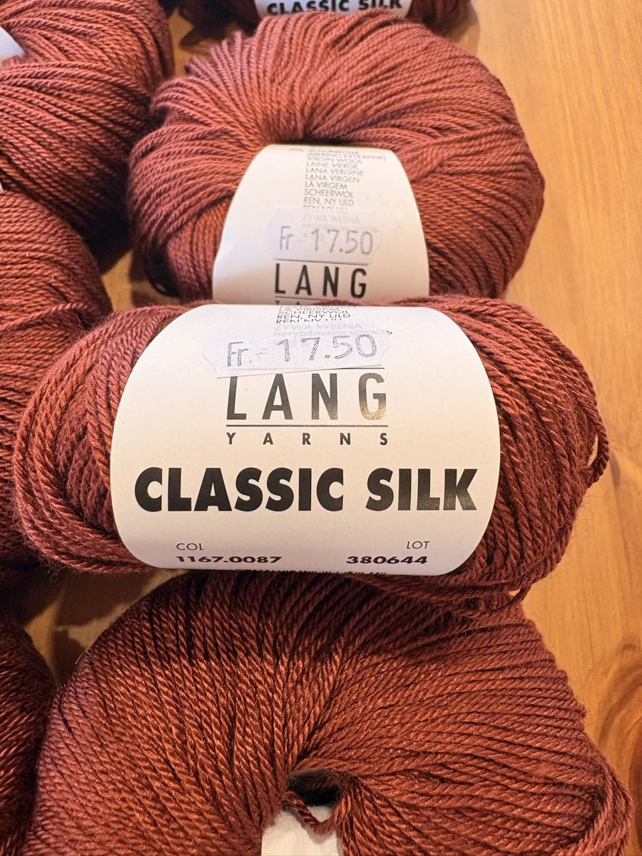 Kordeln & Faden: Lang Classic Silk 9x rouille – Neu und originalverpackt aus Bex von eli_2kgy 1