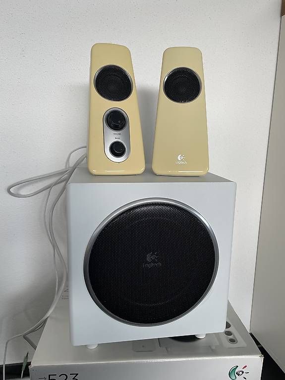 Logitech Haut-parleurs: Logitech Z523 Soundsystem - 40Watt – D'occasion à Gachnang par ch.m 1