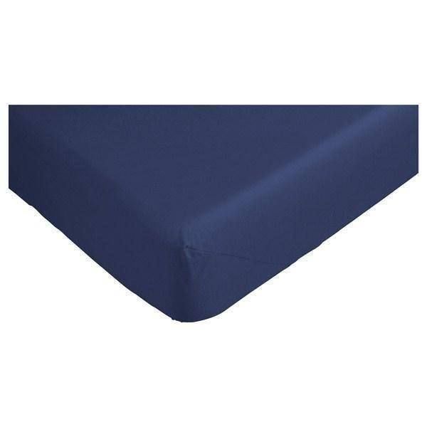 Bettwäsche: JERSEY-FIX Marineblau  80/90x200 cm – Neu und originalverpackt aus Oensingen von directshop24