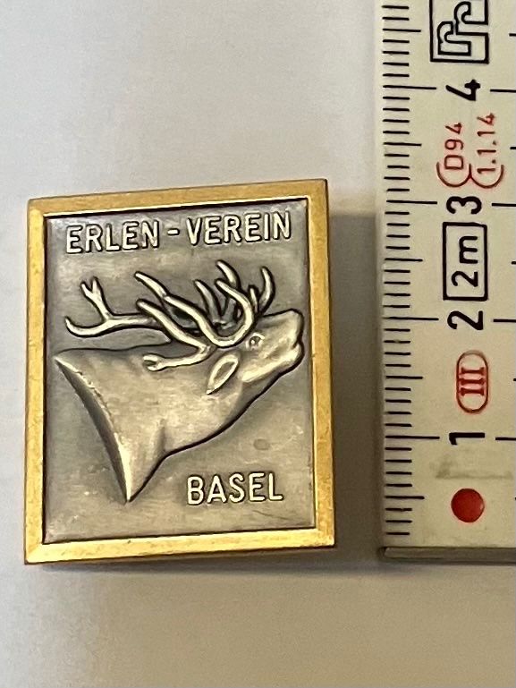 Basler Placchette & Badge: ABZEICHEN ERLEN - VEREIN, BASEL – Usato da Basel venduto da lagavulin02 2