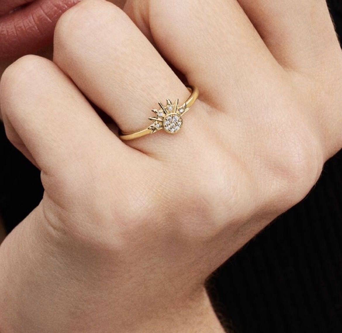 Pandora Bagues: Heavenly sparkling sun ring – D'occasion à Hinwil par vki_z6jk
