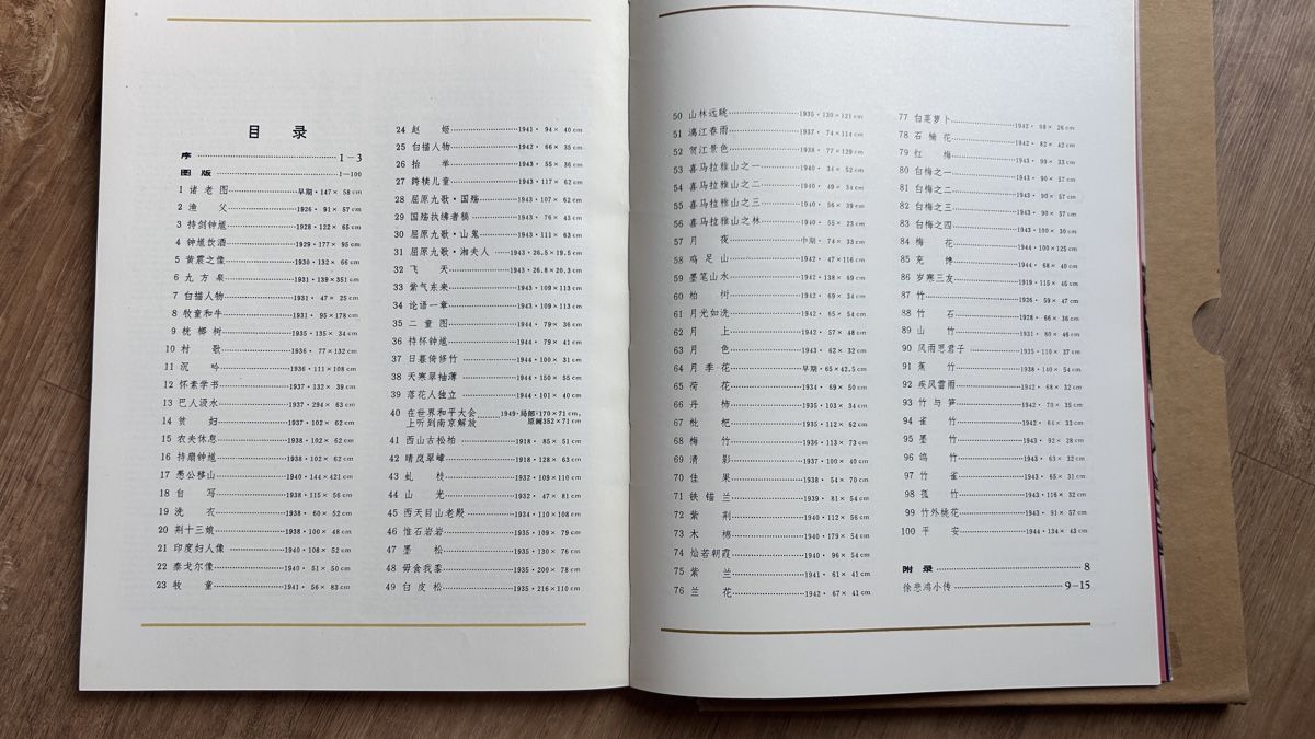 Bücher: Paintings by Xu Beihong Vol 1 Book – Gebraucht aus Genève von Noemie.wrmsi 7
