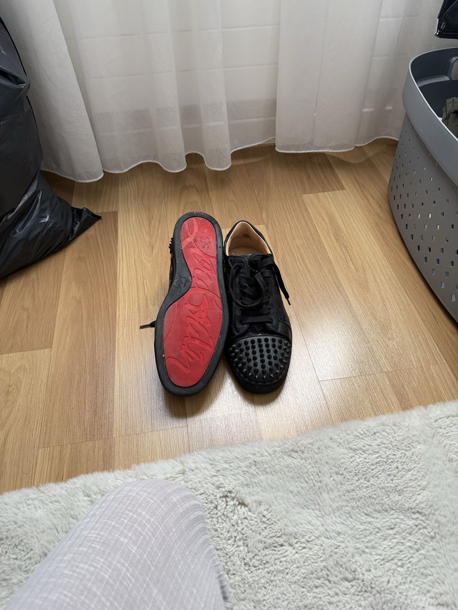 Christian Louboutin Scarpe da uomo: Louboutin Sneaker Gr. 42 Schwarz Herren – Usato da Steinhausen venduto da kri_q9nz 1