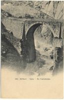 GOTTHARD-FURKA Postkutsche, Teufelsbrücke