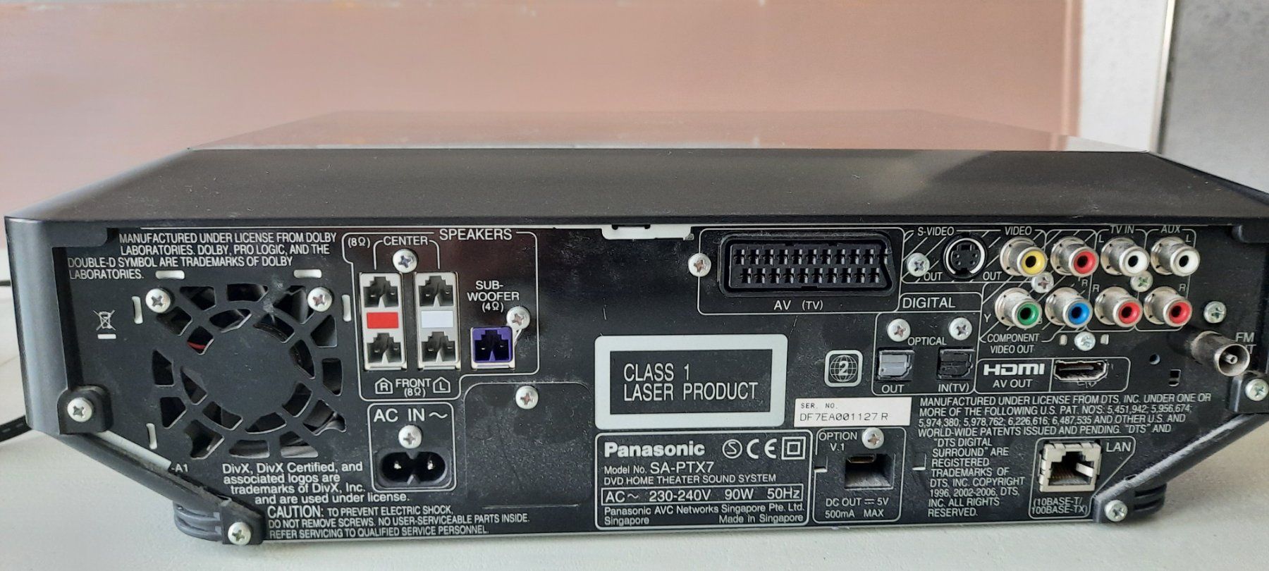 Panasonic Home Cinema: Panasonic Home Theater Sound System – Nuovo (secondo la descrizione) da Amriswil venduto da fel_pyg2 1