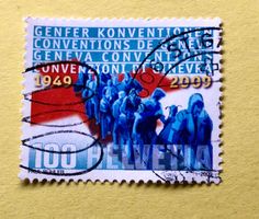 Nr.1328 Genfer Konvention  Sondermarken GESTEMPELT 2009   