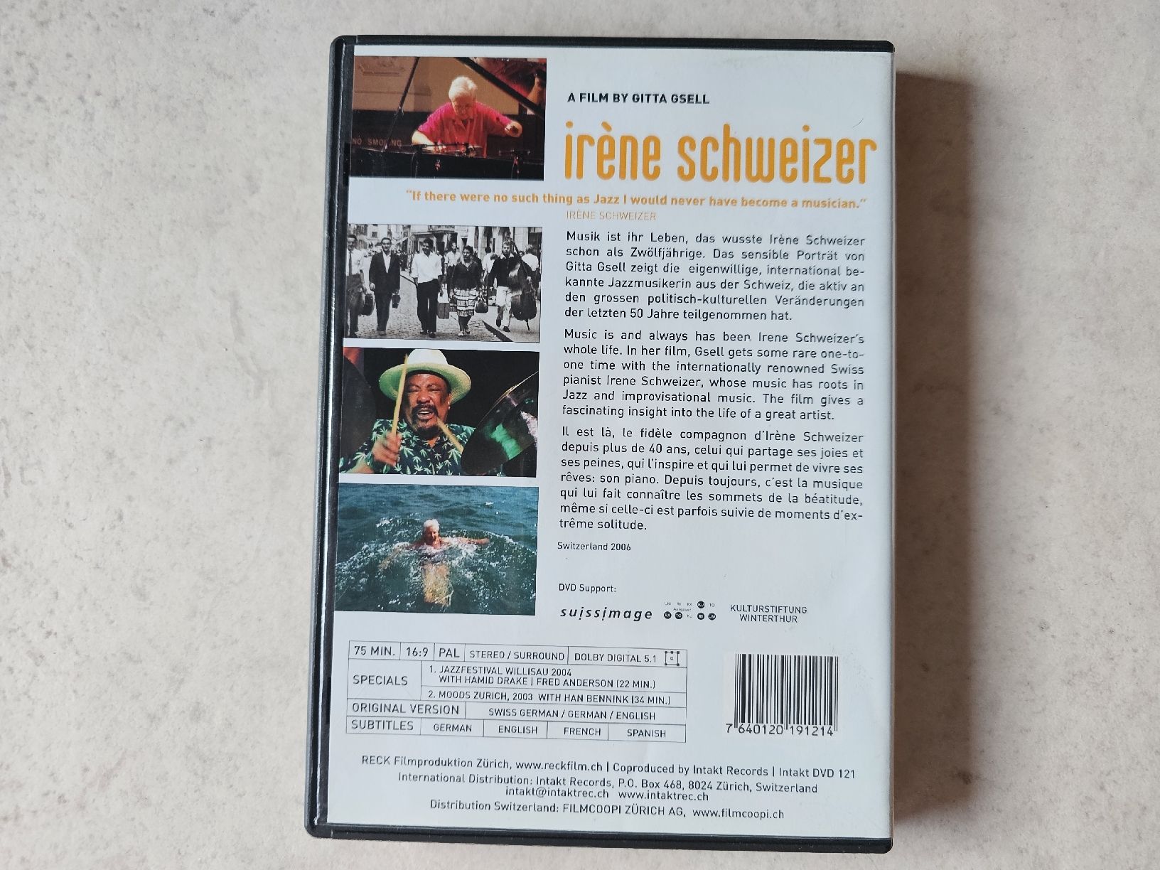 Tutti i DVDs: Irene Schweizer – Usato da Schneisingen venduto da backstore24 1